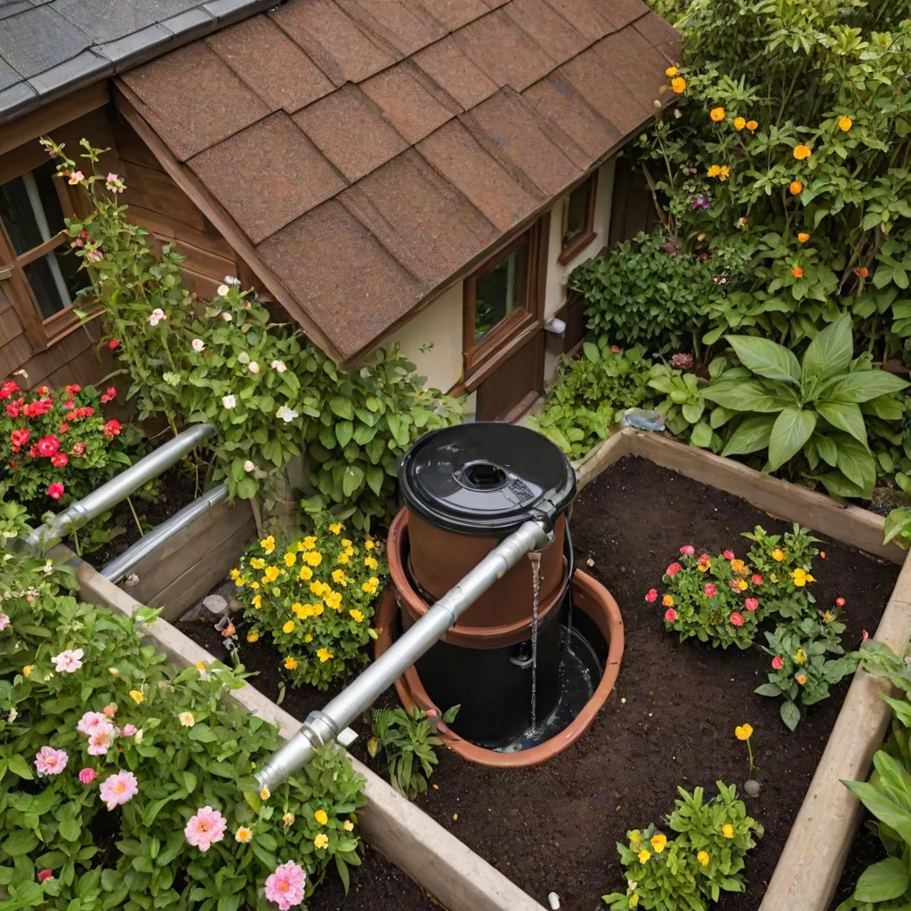 Ekologiczne sposoby na odprowadzenie wody deszczowej z dachu.