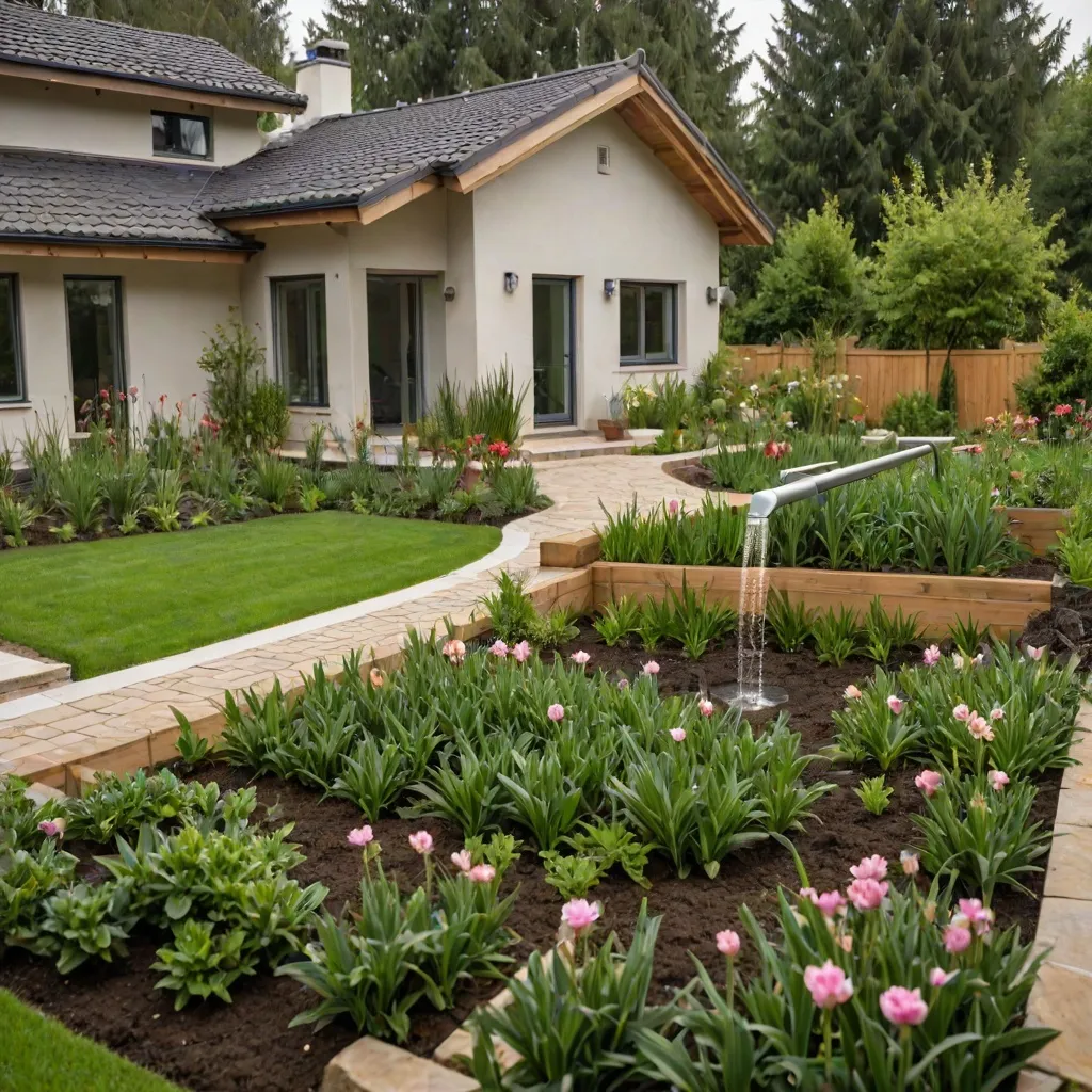 Jak zintegrować system nawadniania z budową domu?