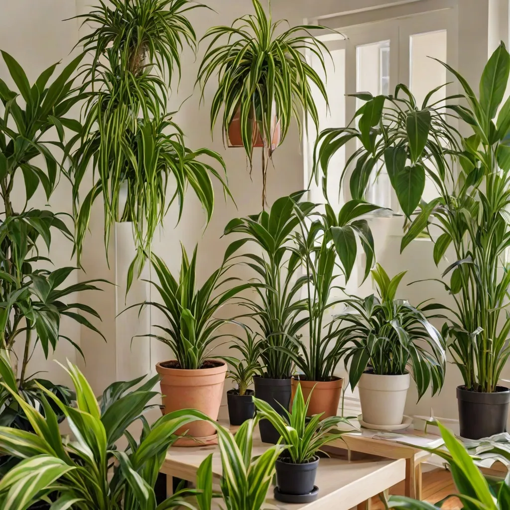 Top 10 roślin oczyszczających powietrze w mieszkaniu
