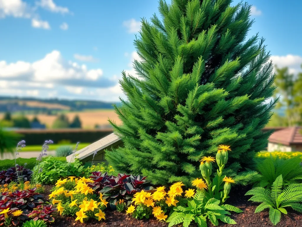 Co posadzić pod świerkiem?