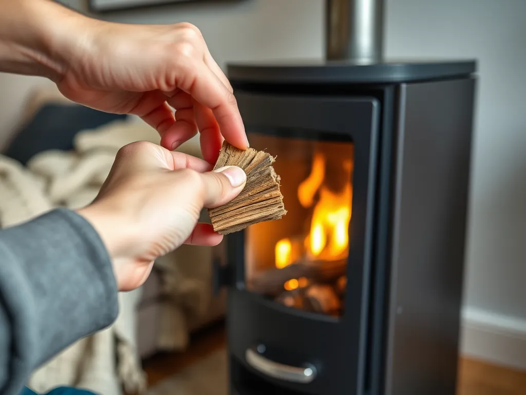 Czy w piecu na pellet można palić drewnem?