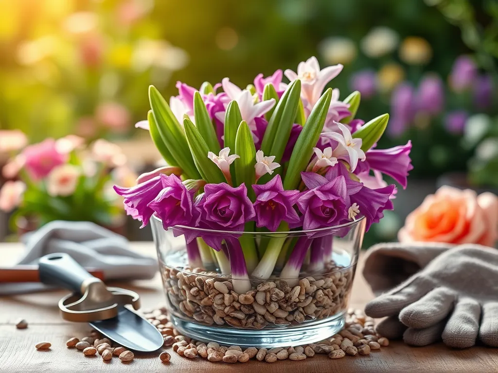 Jak sadzić hiacynty w szkle?