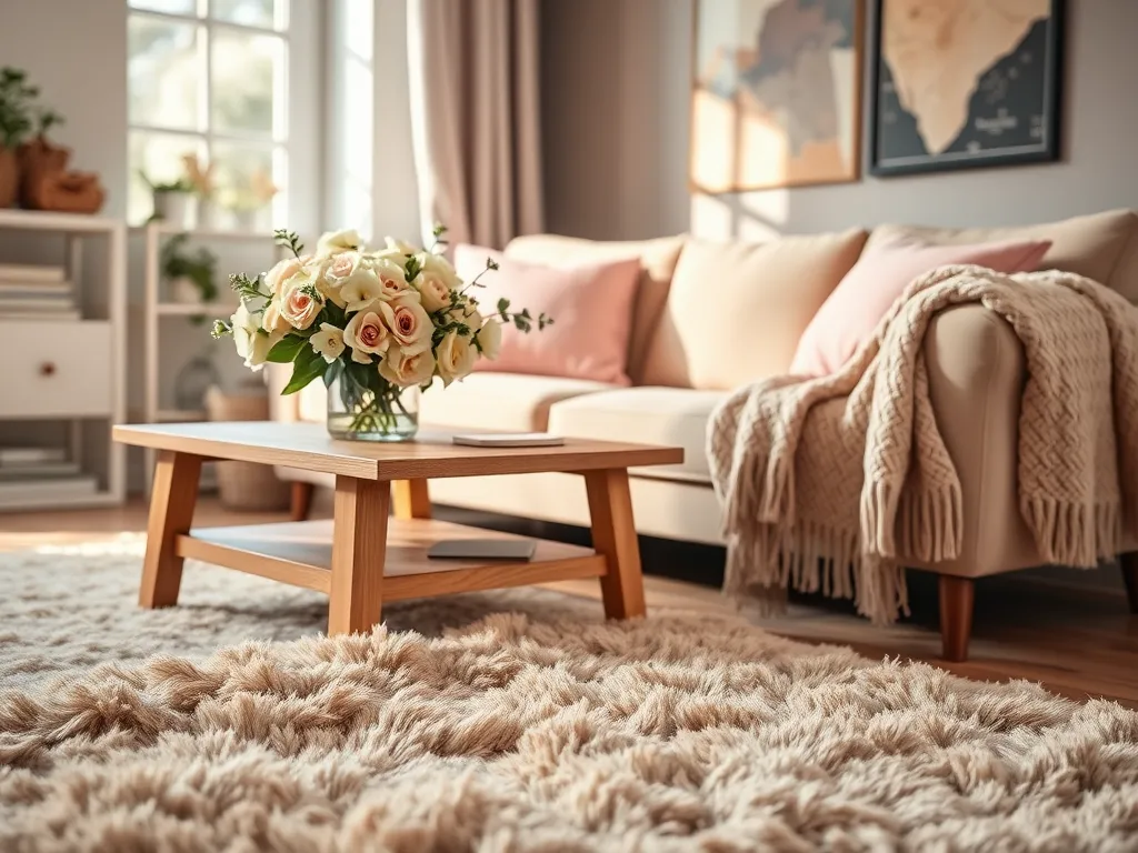 Brąz i pudrowy róż w salonie – kiedy się sprawdzi?