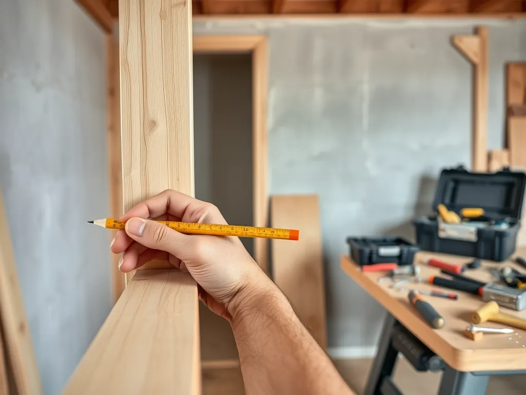 Jak wykonać połączenie ścianki działowej ze skosem?