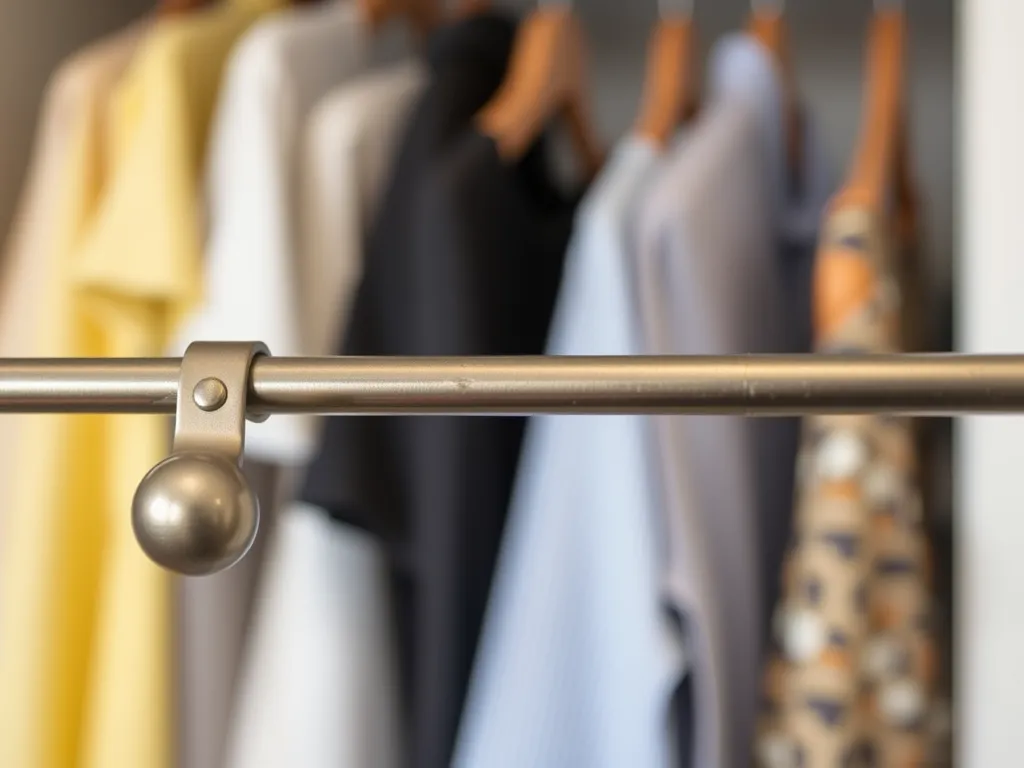 Jaka powinna być wysokość drążka w szafie?