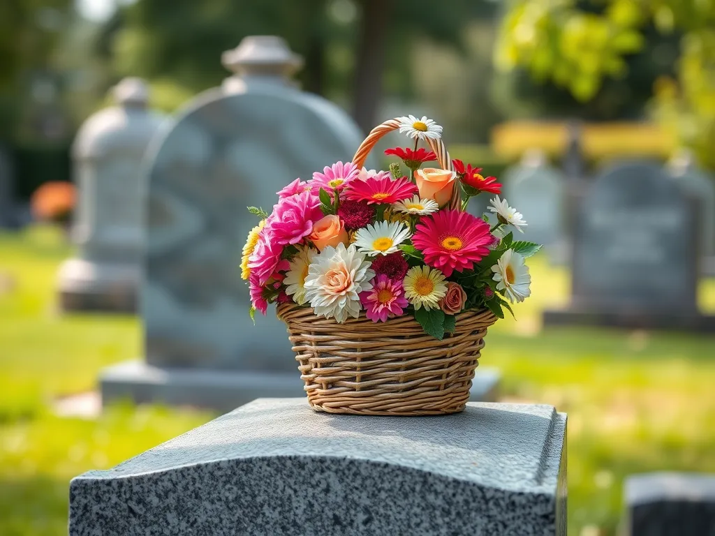 Jak zrobić stroik na cmentarz z żywych kwiatów?