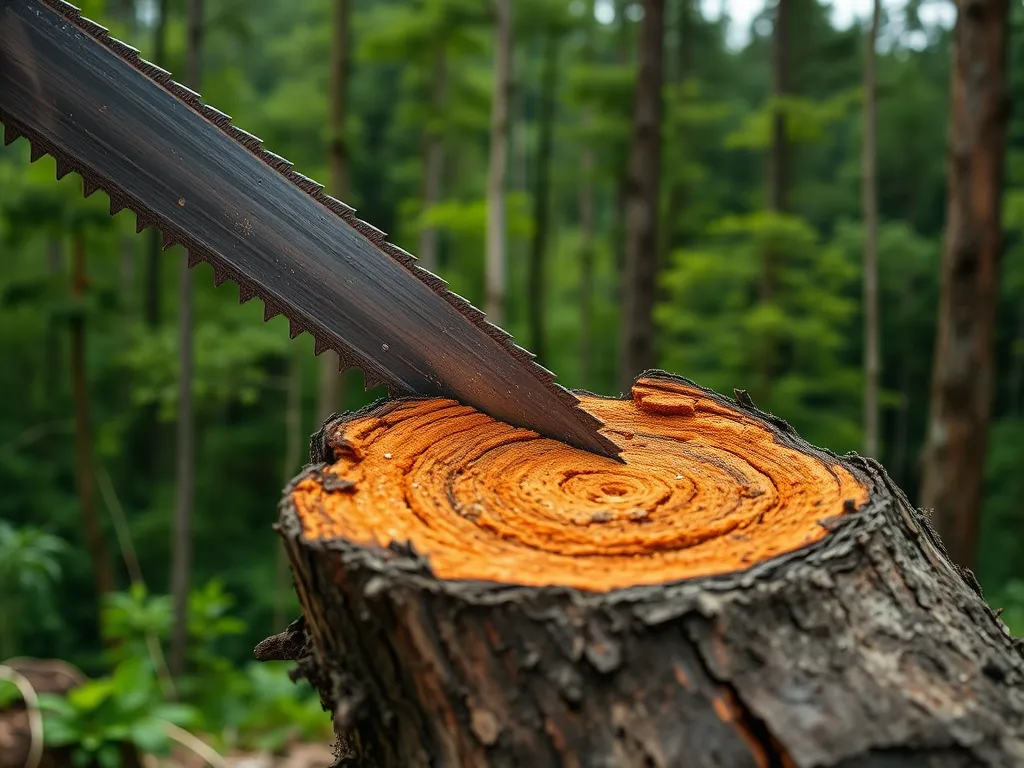 Czy można wyciąć suche drzewo bez zezwolenia?