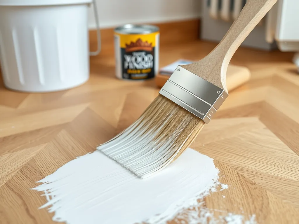 Jak wykonać malowanie parkietu na biało?