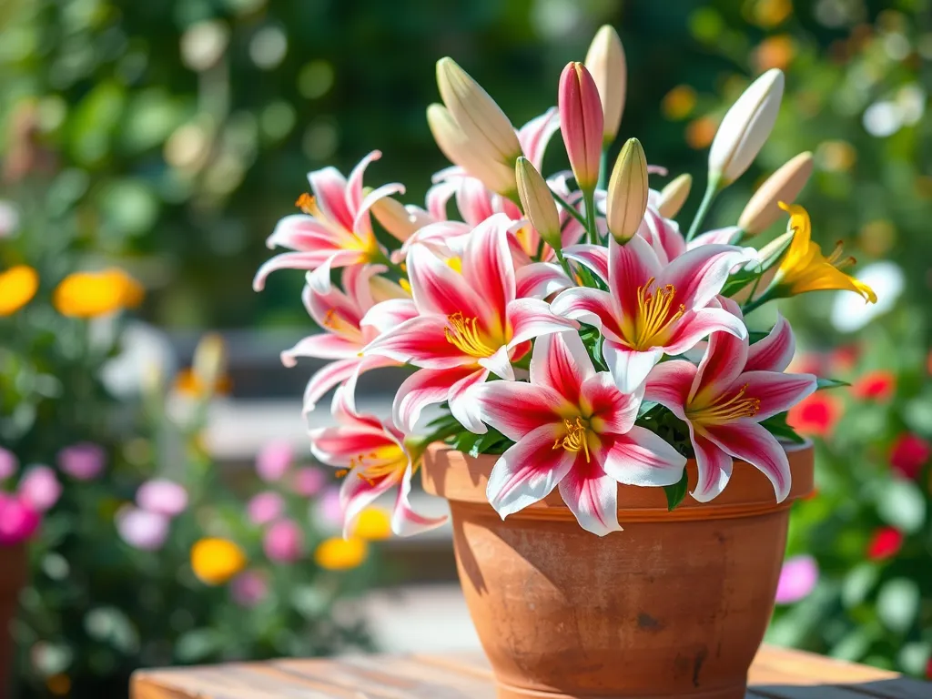 Jak sadzić lilie w doniczkach?