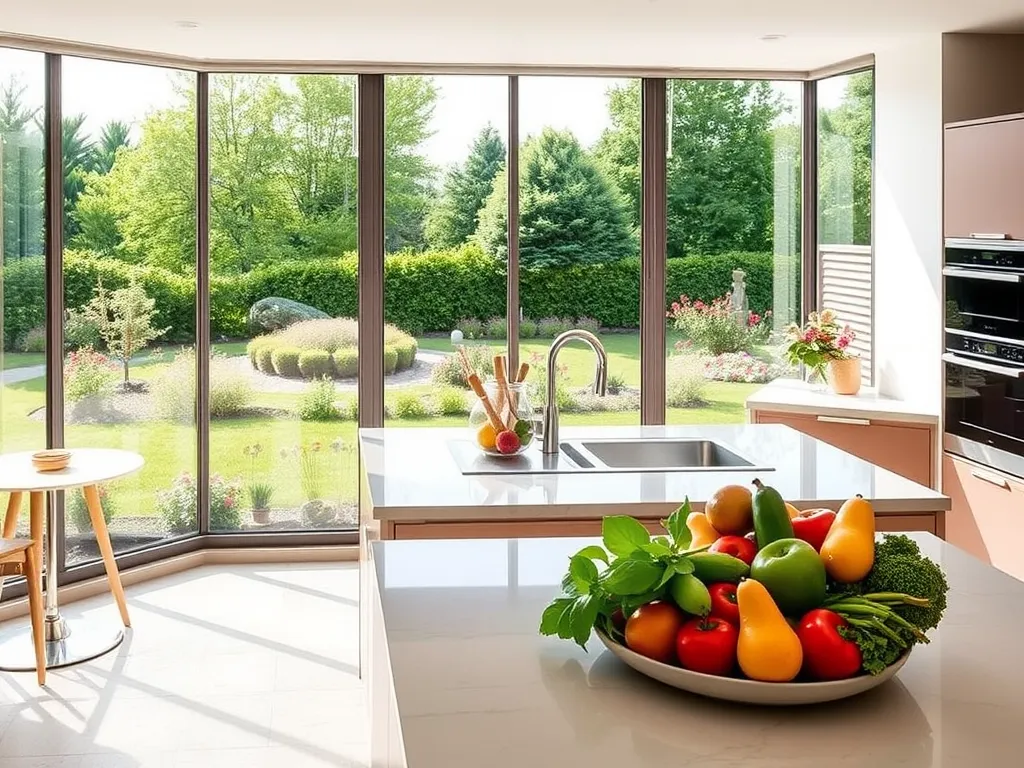 Projekt kuchni z oknem narożnym – co i gdzie ustawić?